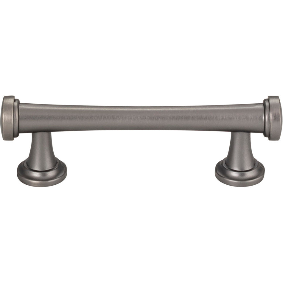 Atlas 326-SL: 3" cc Browning Cabinet Pull - Slate