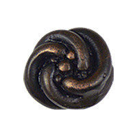 Hawk Hill 330AP: 1" Twist Cabinet Knob - Polished Pewter