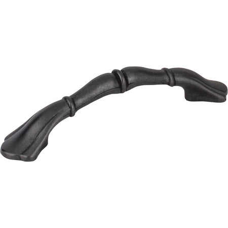 Elements 3308DACM: 3" cc Gatsby Arch Cabinet Pull - Gun Metal
