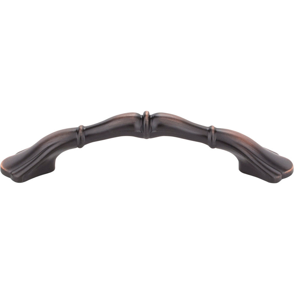 Elements 3308DBAC: 3" cc Gatsby Arch Cabinet Pull - Brushed Oil Rubbed Bronze