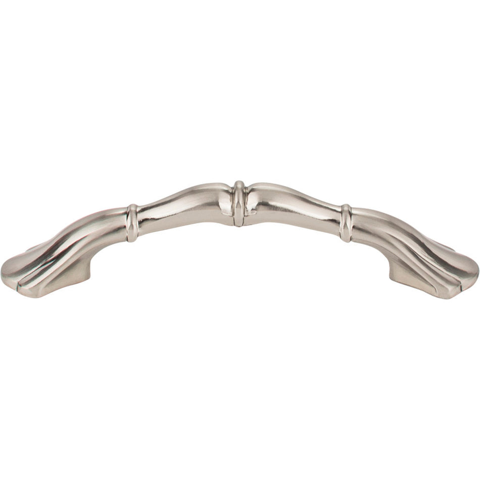 Elements 3308SN: 3" cc Gatsby Arch Cabinet Pull - Satin Nickel