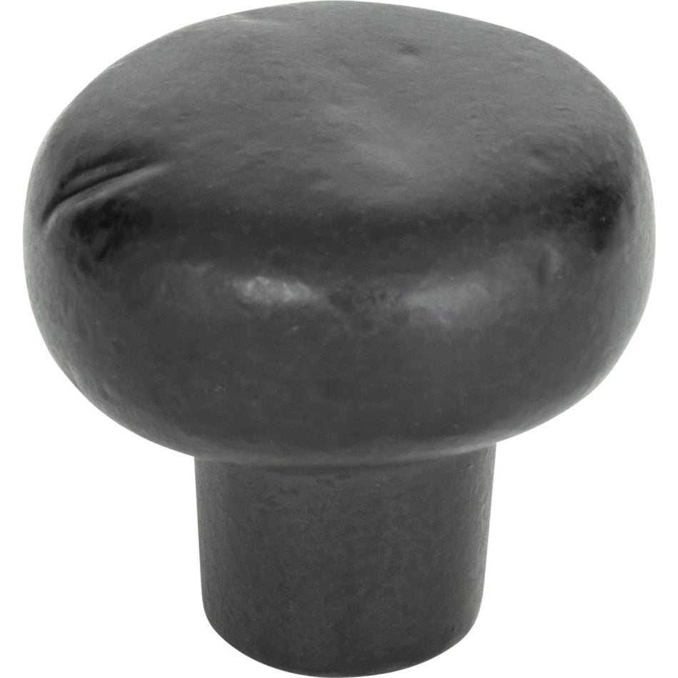 Atlas 331-ORB: 1-3/8" Distressed Round Cabinet Knob - Oil Rubbed Bronze