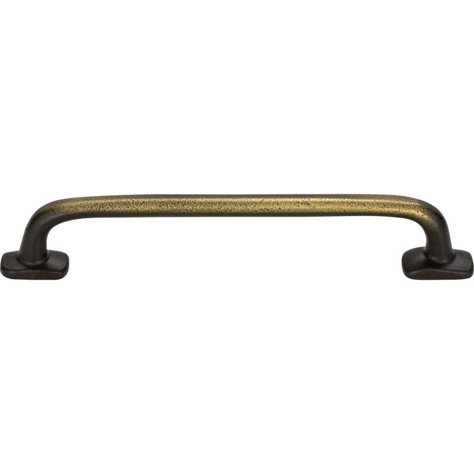 Atlas 334-ABZ: 5-1/16" cc Distressed Cabinet Pull - Antique Bronze