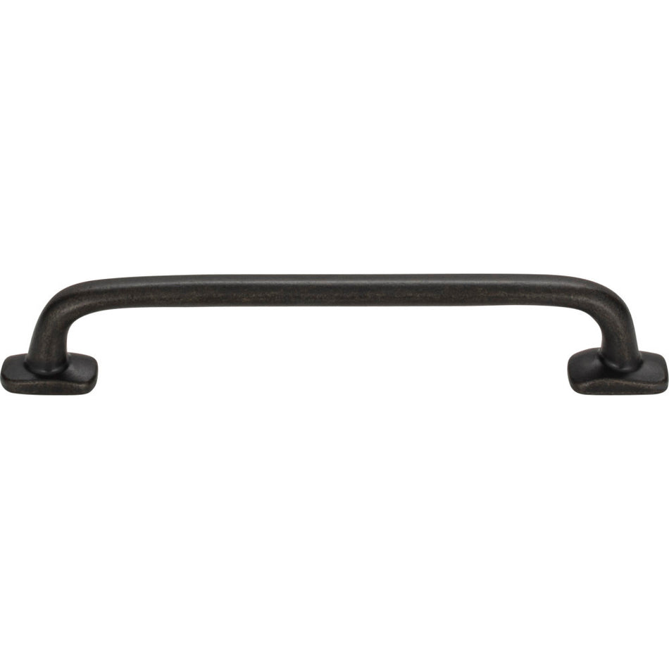 Atlas 334-ORB: 5-1/16" cc Distressed Cabinet Pull - Oil Rubbed Bronze