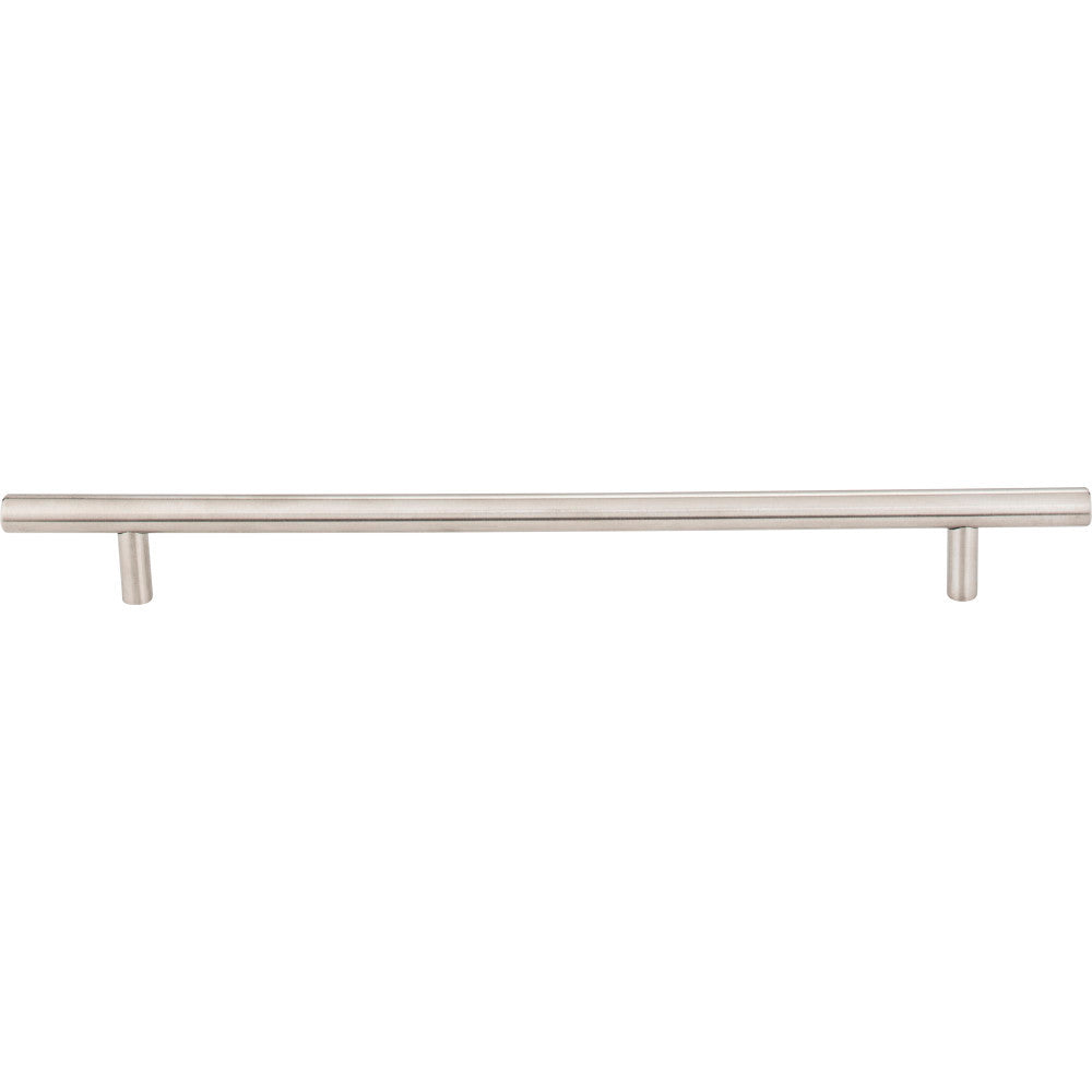 Elements 334SS: 256 mm cc Naples Round Bar Cabinet Pull - Stainless Steel