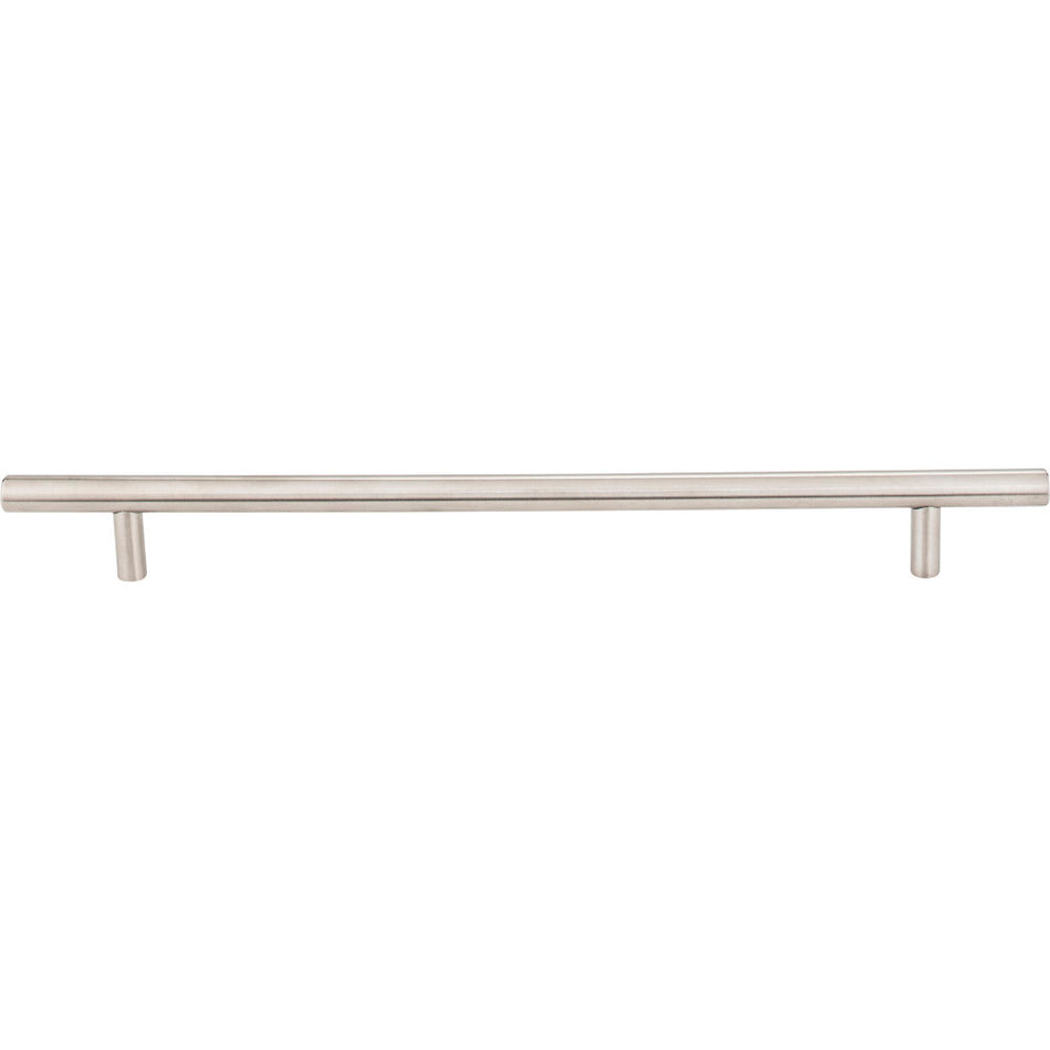 Elements 334SS: 256 mm cc Naples Round Bar Cabinet Pull - Stainless Steel