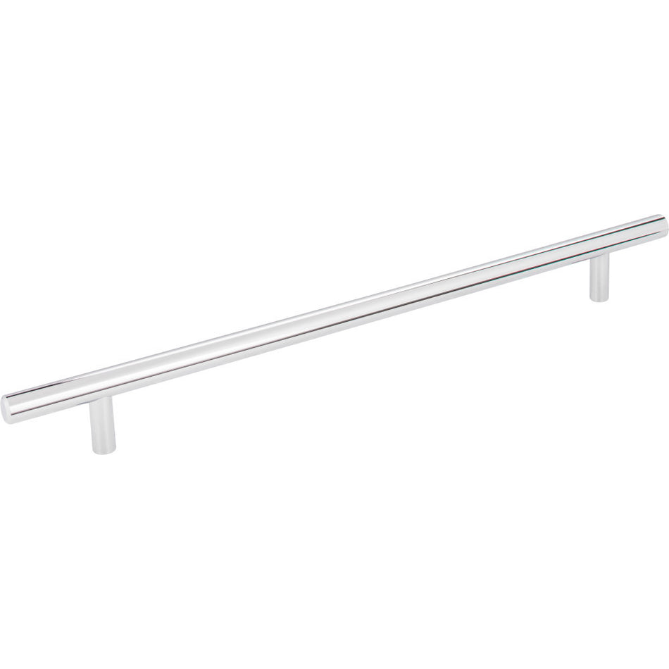 Elements 336PC: 256 mm cc Naples Round Bar Cabinet Pull - Polished Chrome