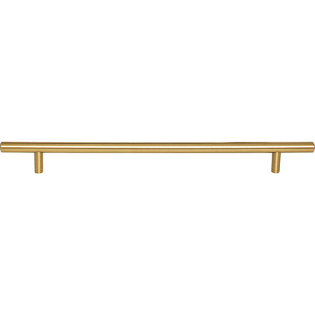 Elements 336SBZ: 256 mm cc Naples Round Bar Cabinet Pull - Satin Bronze