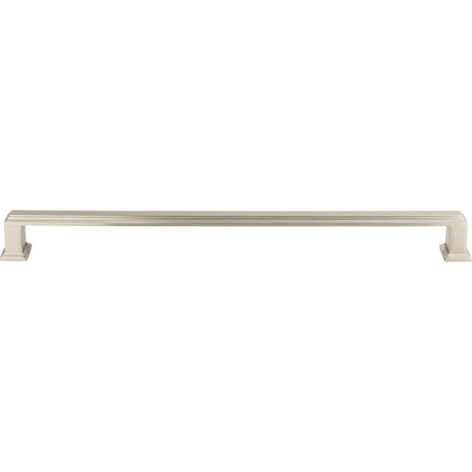 Atlas 337-BRN: 11-5/16" cc Sutton Place Cabinet Pull - Brushed Nickel