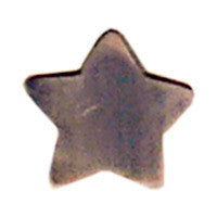Hawk Hill 339CC: 1" Star Cabinet Knob - Charcoal
