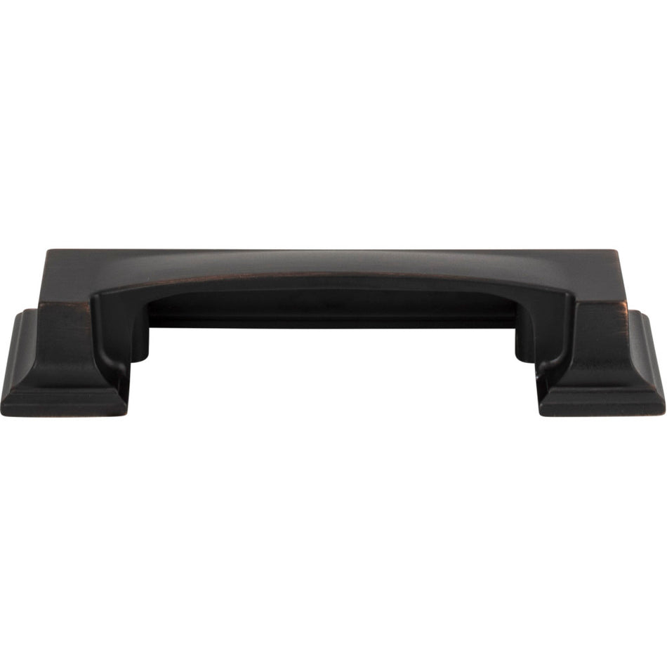 Atlas 339-VB: 3" cc Sutton Place Cup Cabinet Pull - Venetian Bronze