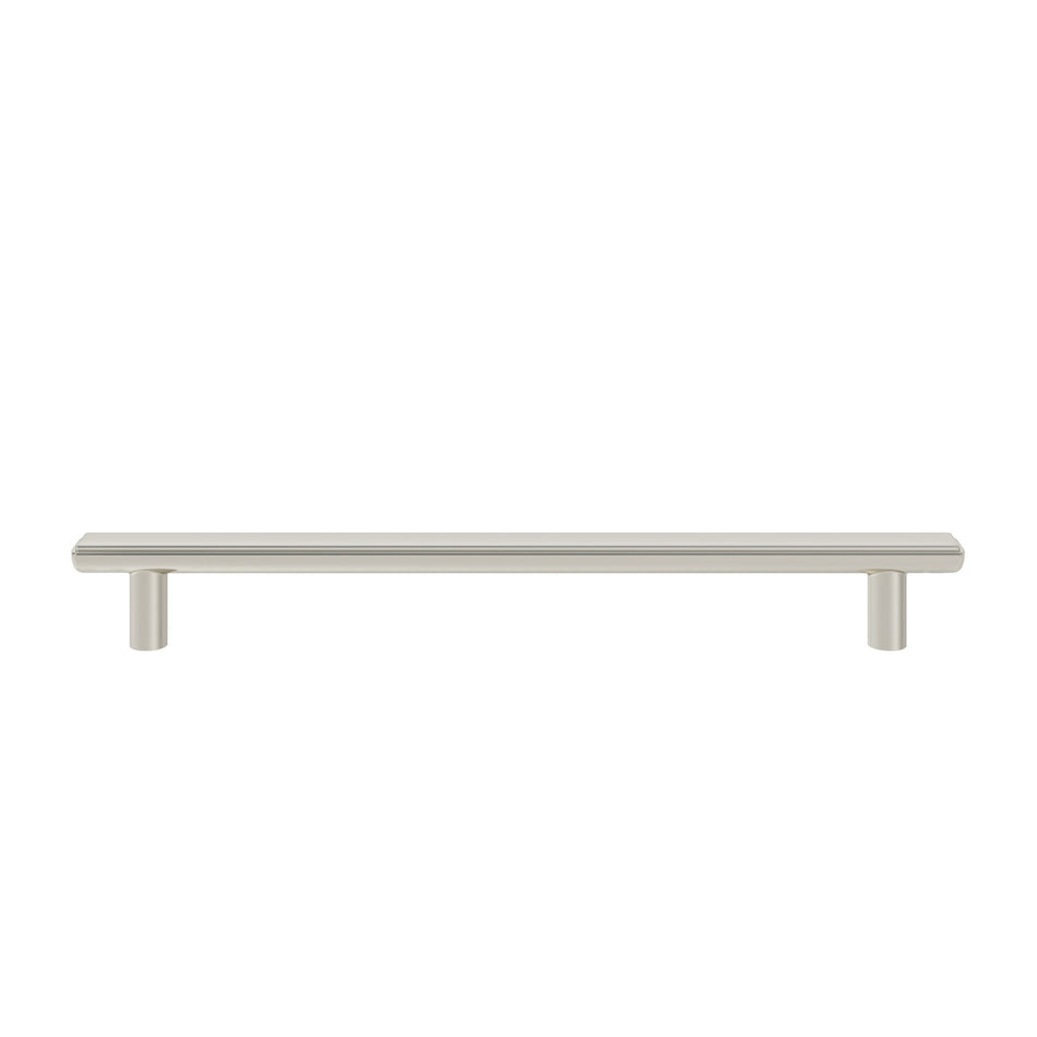Atlas A6035-PN: 7-9/16" cc Finderne Cabinet Pull - Polished Nickel