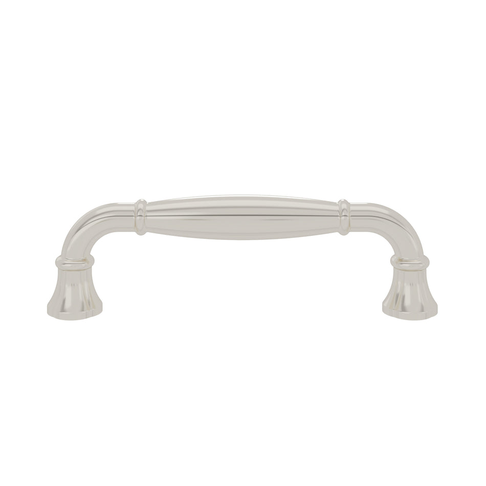 Atlas A6012-PN: 3-3/4" cc Lanehurst Cabinet Pull - Polished Nickel