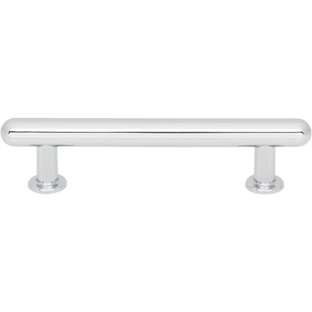 Top Knobs TK3331PC: 3-3/4" Lambert Bar Cabinet Pull - Polished Chrome