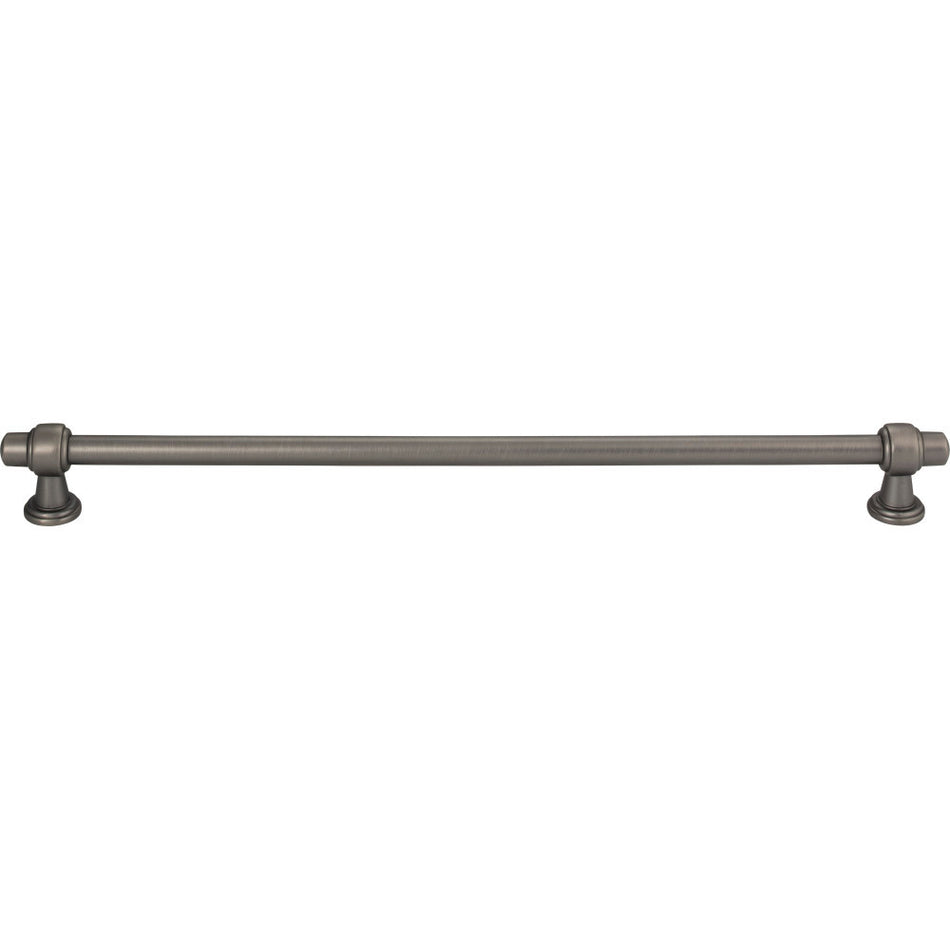 Atlas 346-SL: 11-5/16" cc Bronte Cabinet Pull - Brushed Nickel