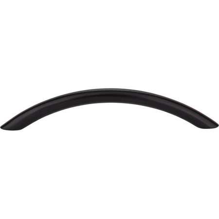 Elements 346564MB: 128 mm cc Verona Bow Cabinet Pull - Matte Black