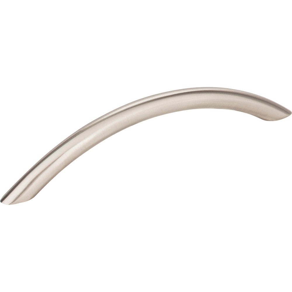 Elements 346564SN: 128 mm cc Verona Bow Cabinet Pull - Satin Nickel