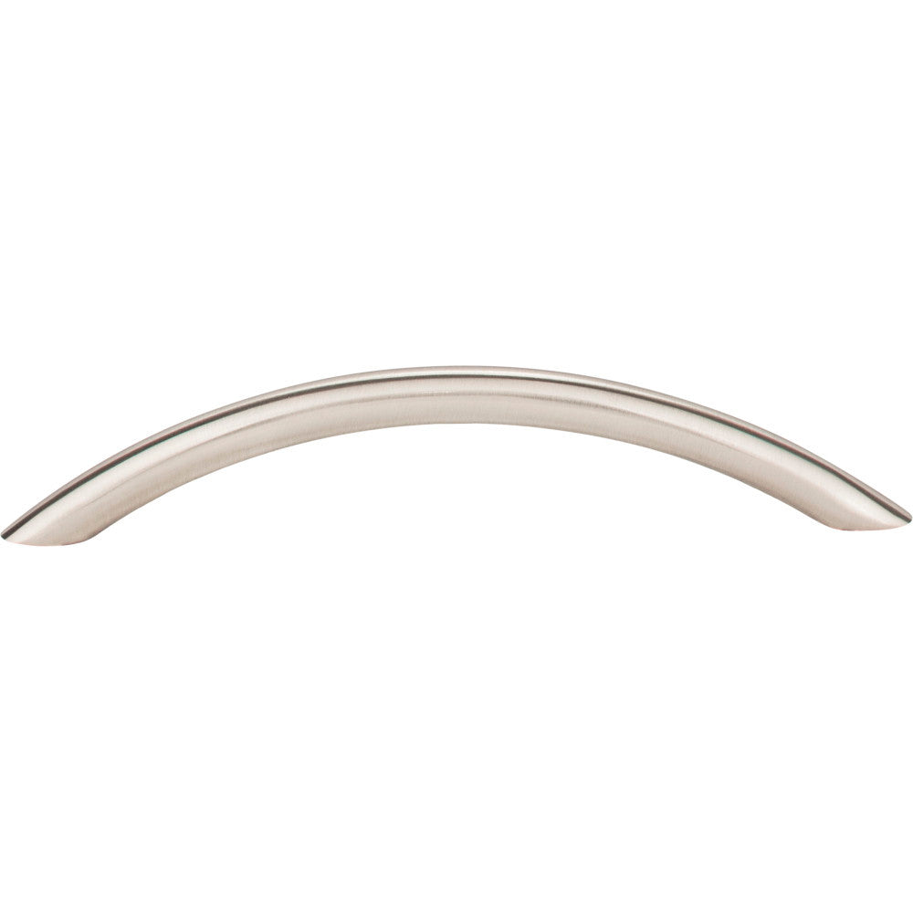 Elements 346564SN: 128 mm cc Verona Bow Cabinet Pull - Satin Nickel