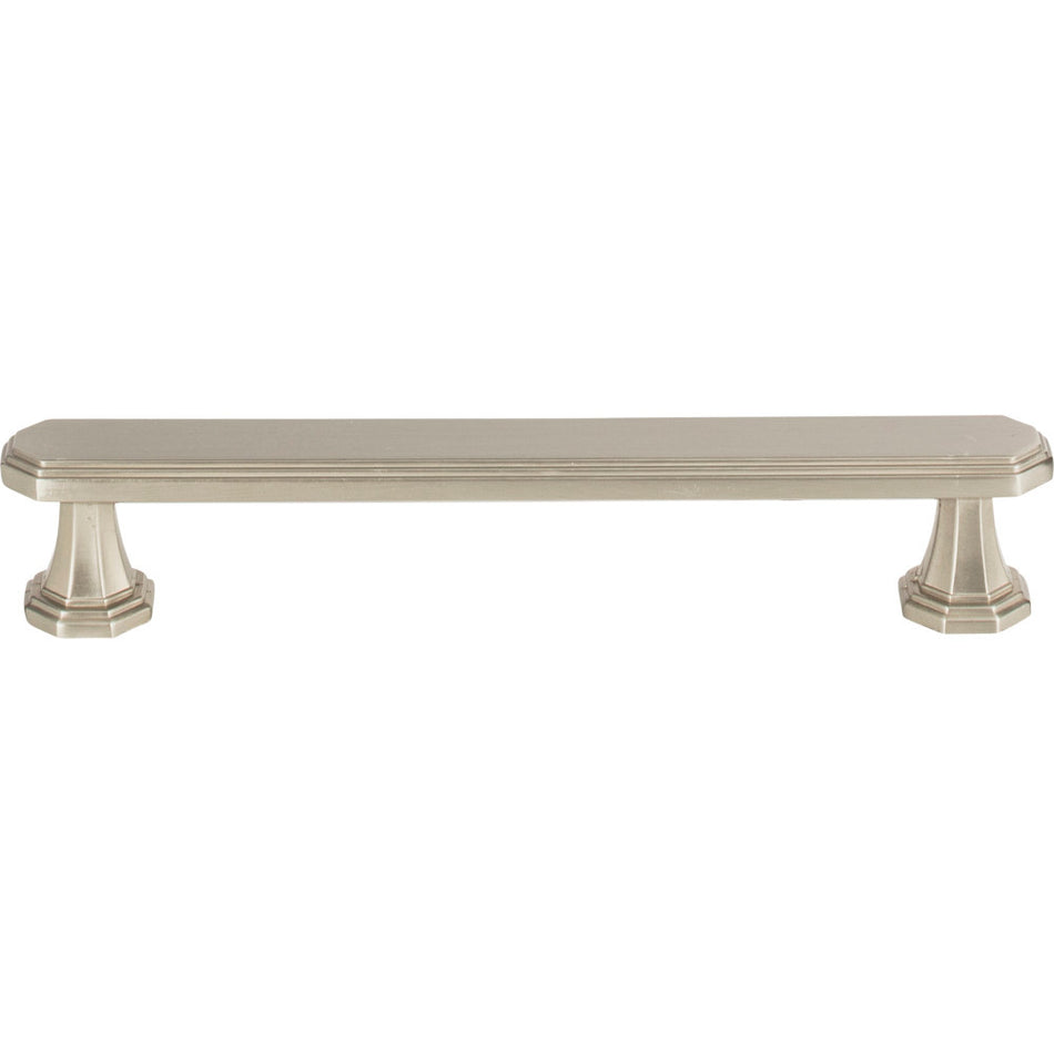 Atlas 348-BRN: 5-1/16" cc Dickinson Cabinet Pull - Brushed Nickel