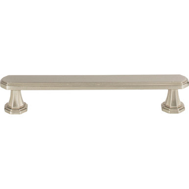 Atlas 348-BRN: 5-1/16" cc Dickinson Cabinet Pull - Brushed Nickel