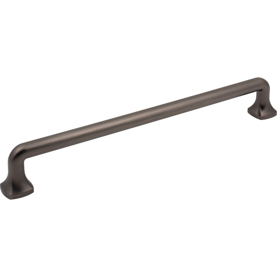 Jeffrey Alexander 663-12BNBDL: 12" cc Griffin Appliance Pull - Brushed Pewter