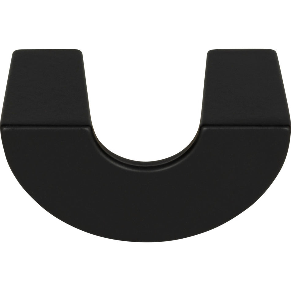 Atlas 353-BL: 1-1/4" cc Roundabout Cabinet Pull - Matte Black
