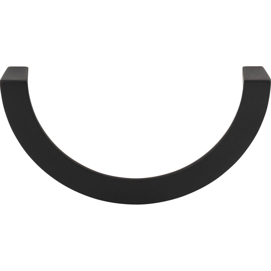 Atlas 355-BL: 5-1/16" cc Roundabout Cabinet Pull - Matte Black