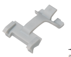 Sugatsune H360-85: 85° Angle Thick Door Limiter for Olympia Hinges - Grey
