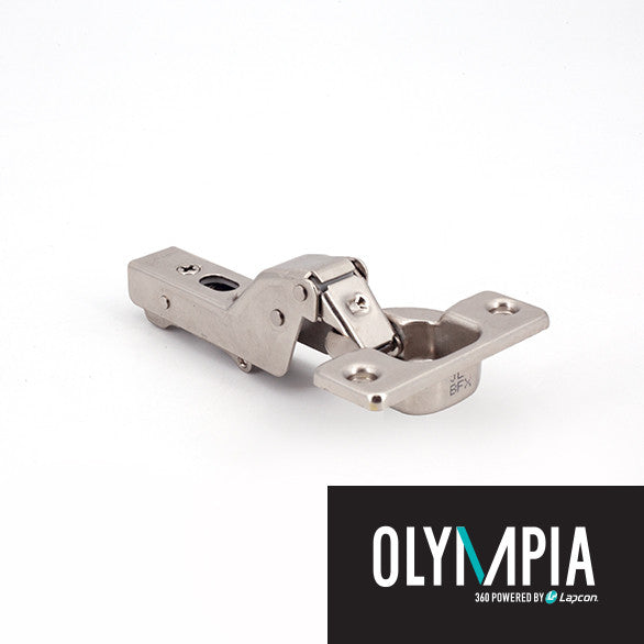 Sugatsune 360-26-0T: Inset Olympia Free-Swinging Cabinet Hinge - Polished Nickel