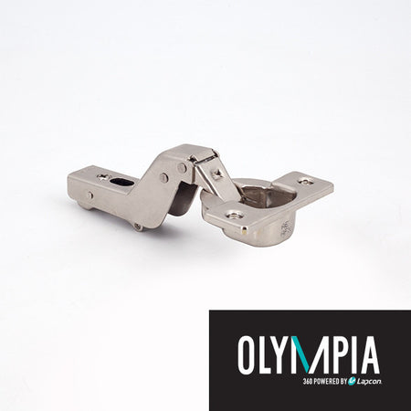 Sugatsune H360-26-0T: Inset Olympia Free Swinging Concealed Cabinet Hinge for Thick Door - Polished Nickel