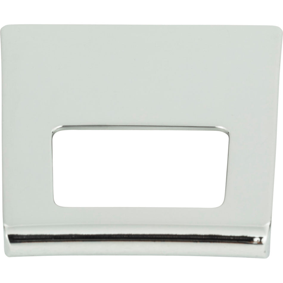 Atlas 362-CH: 1-1/4" cc Mid-century Tab Cabinet Pull - Polished Chrome
