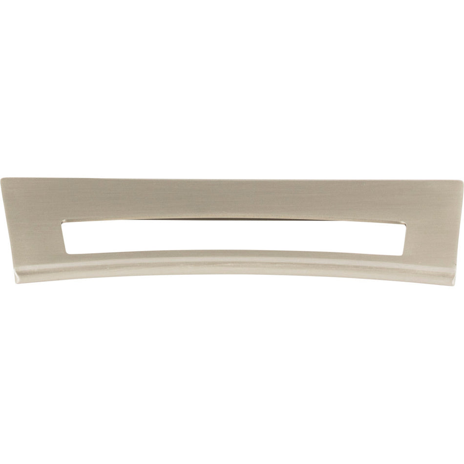 Atlas 363-BRN: 5-1/16" cc Mid-century Tab Cabinet Pull - Brushed Nickel