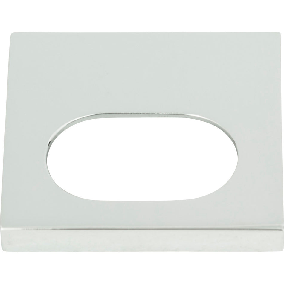 Atlas 364-CH: 1-1/4" cc Modern Square Edge Cabinet Pull - Polished Chrome