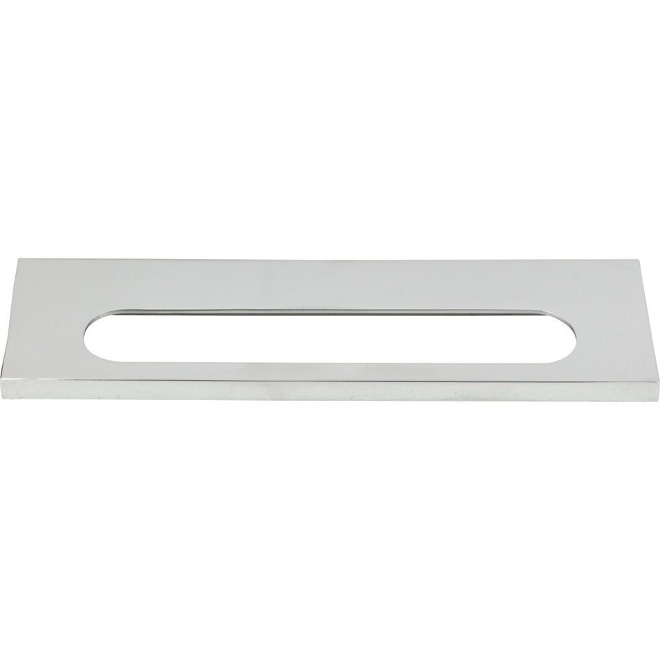 Atlas 365-CH: 5-1/16" cc Modern Square Edge Cabinet Pull - Polished Chrome