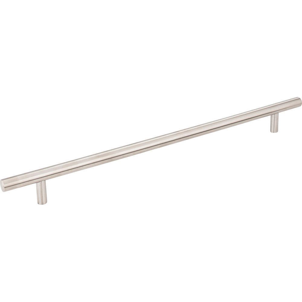 Elements 366SS: 288 mm cc Naples Round Bar Cabinet Pull - Stainless Steel