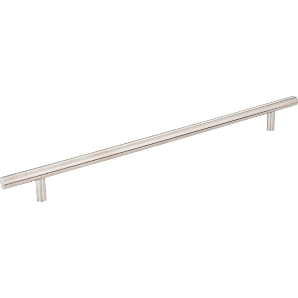 Elements 366SS: 288 mm cc Naples Round Bar Cabinet Pull - Stainless Steel