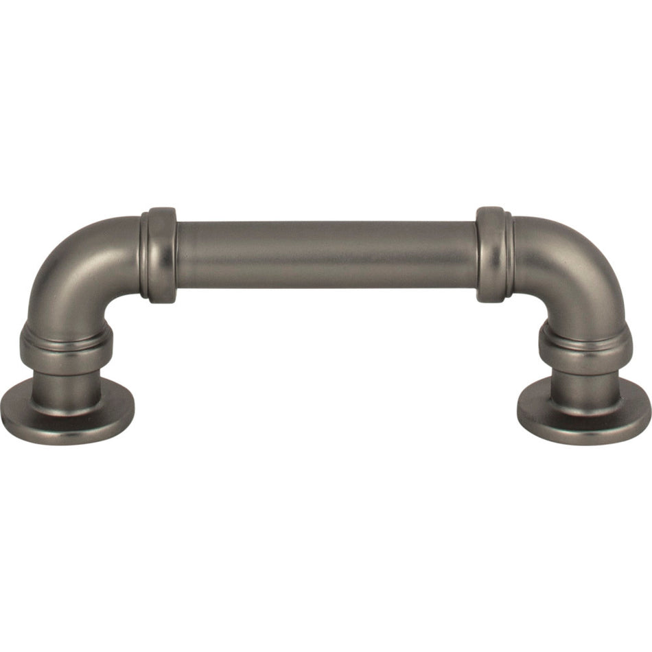 Atlas 367-GF: 3" cc Steam Punk Cabinet Pull - Graphite
