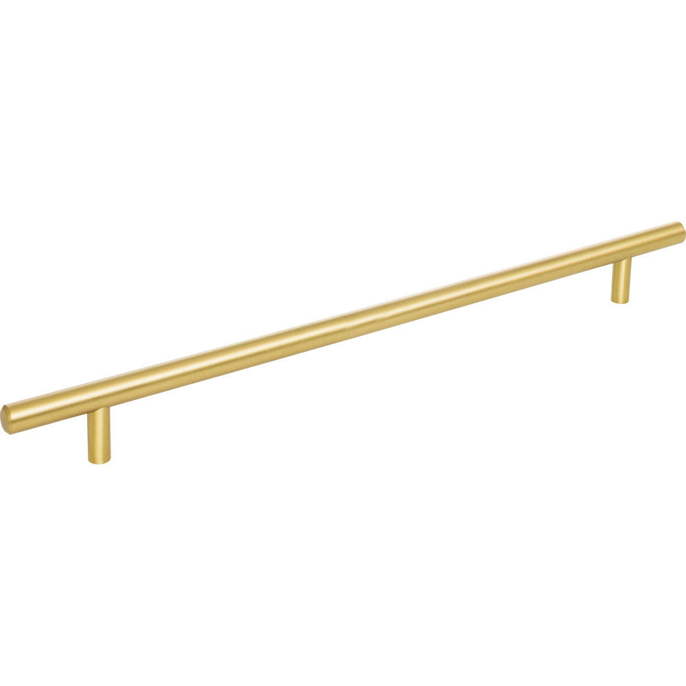 Elements 368BG: 288 mm cc Naples Round Bar Cabinet Pull - Brushed Gold