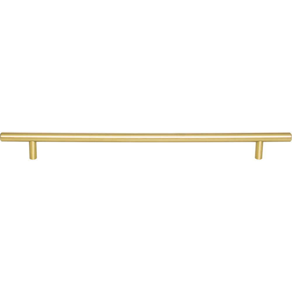 Elements 368BG: 288 mm cc Naples Round Bar Cabinet Pull - Brushed Gold