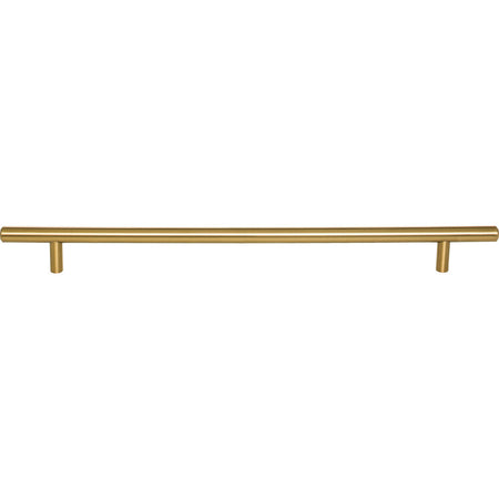 Elements 368SBZ: 288 mm cc Naples Round Bar Cabinet Pull - Satin Bronze