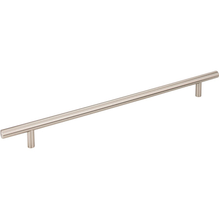Elements 368SN: 288 mm cc Naples Round Bar Cabinet Pull - Satin Nickel