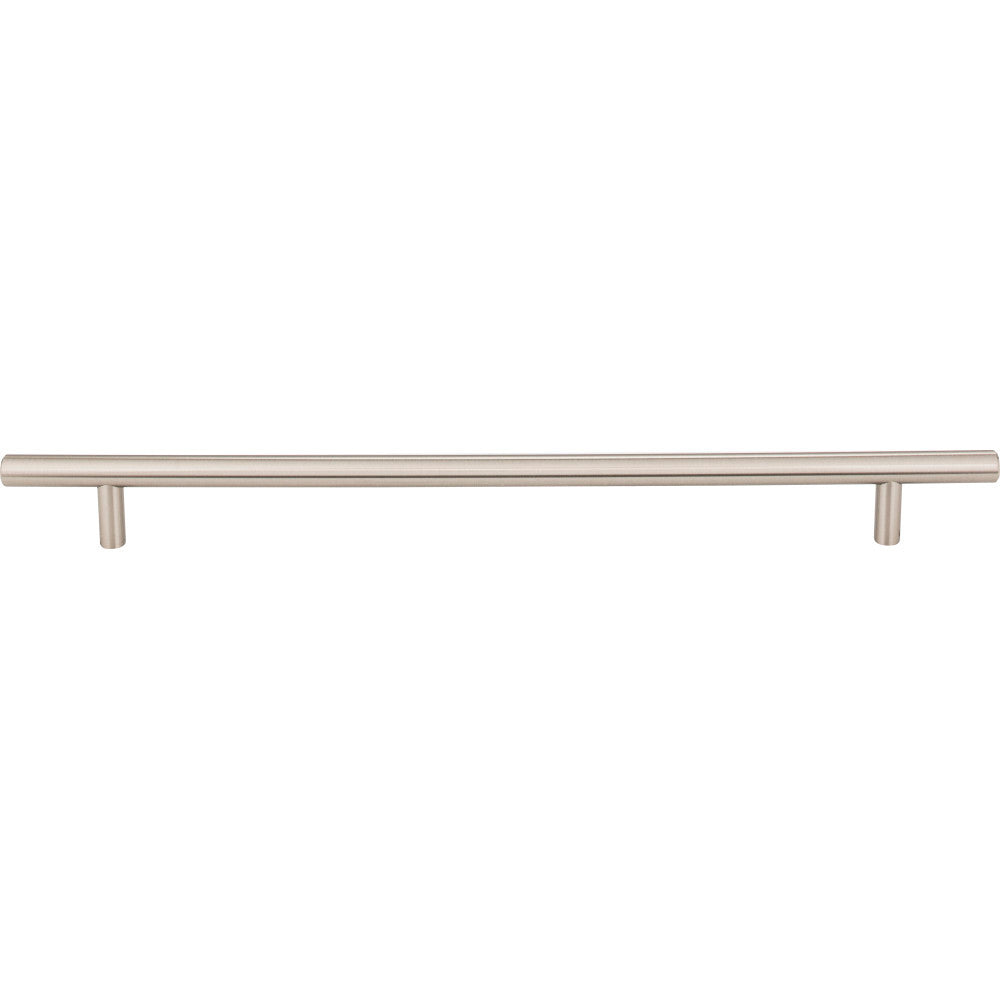 Elements 368SN: 288 mm cc Naples Round Bar Cabinet Pull - Satin Nickel