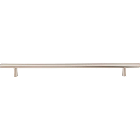 Elements 368SN: 288 mm cc Naples Round Bar Cabinet Pull - Satin Nickel