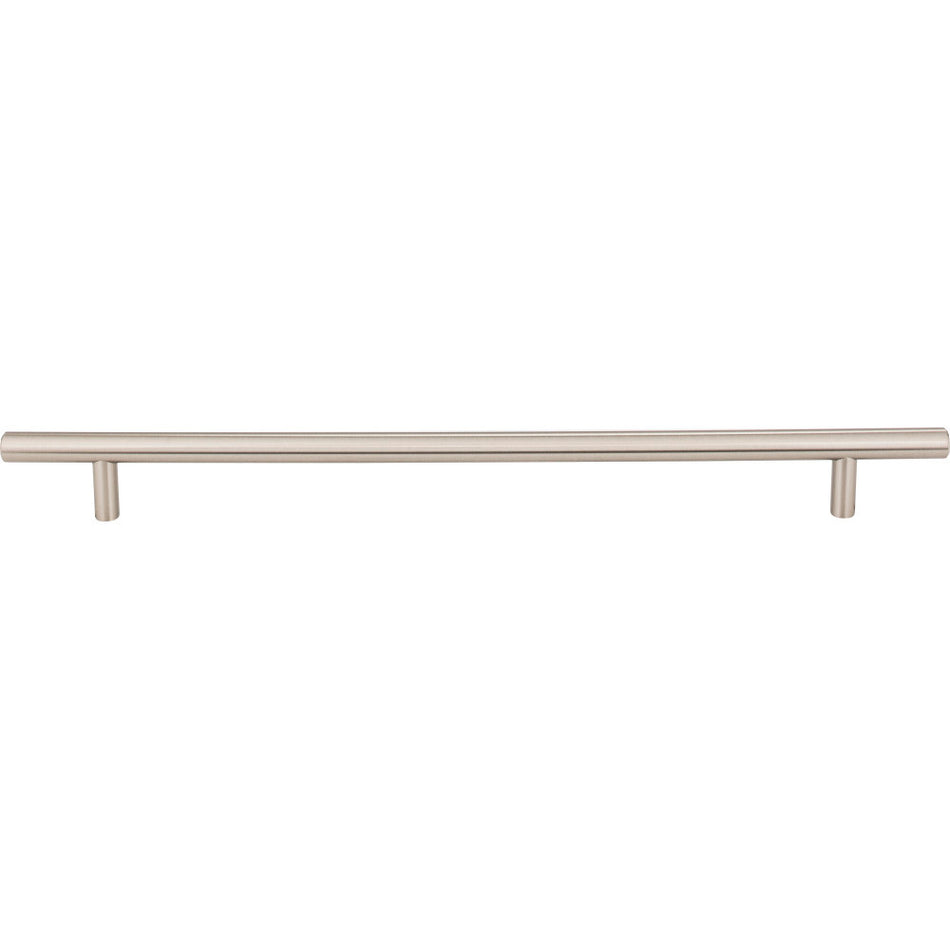 Elements 368SN: 288 mm cc Naples Round Bar Cabinet Pull - Satin Nickel