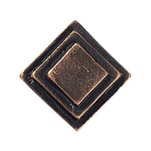 Hawk Hill 369VG: 1-1/4" Mission Cabinet Knob - Verde
