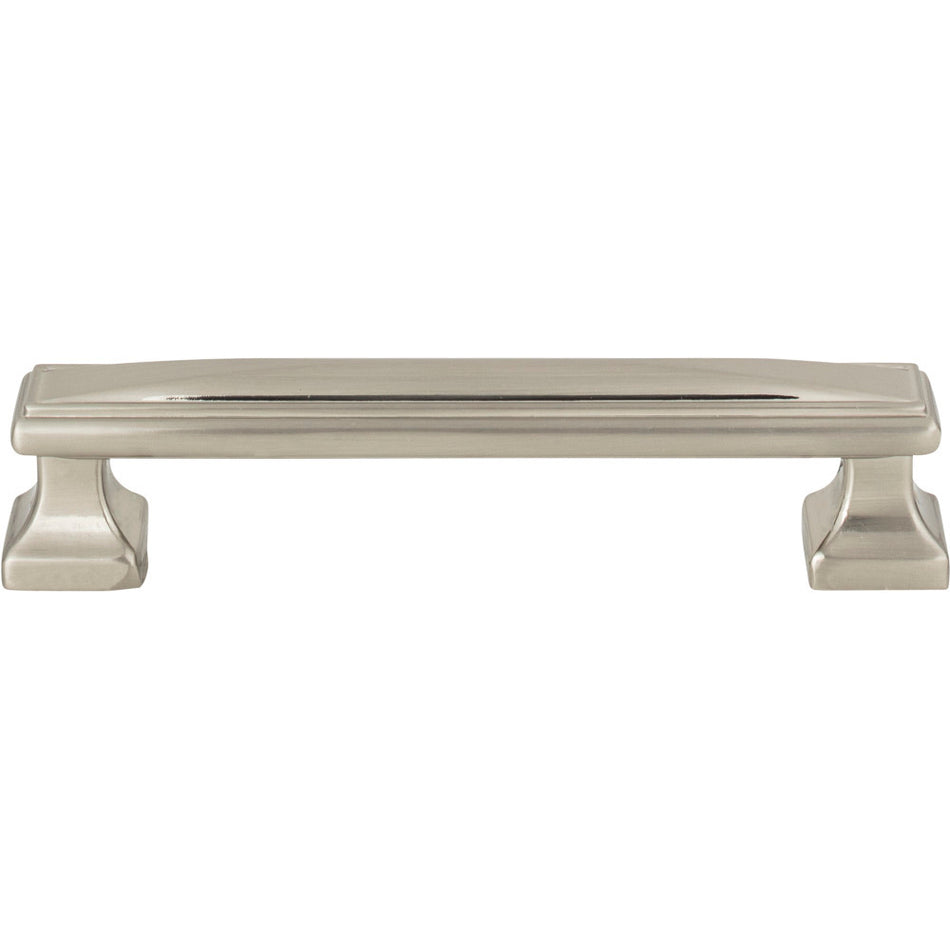 Atlas 373-BRN: 5-1/16" cc Wadsworth Cabinet Pull - Brushed Nickel