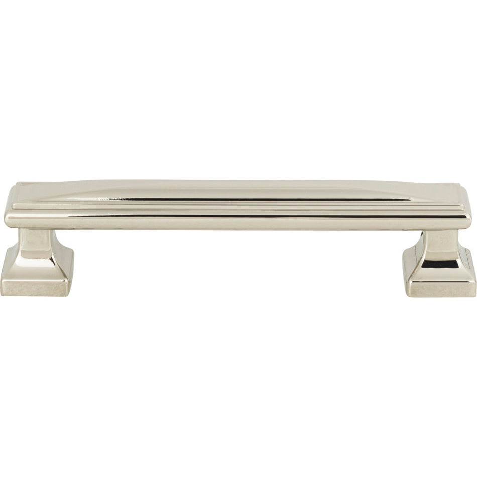 Atlas 373-PN: 5-1/16" cc Wadsworth Cabinet Pull - Polished Nickel