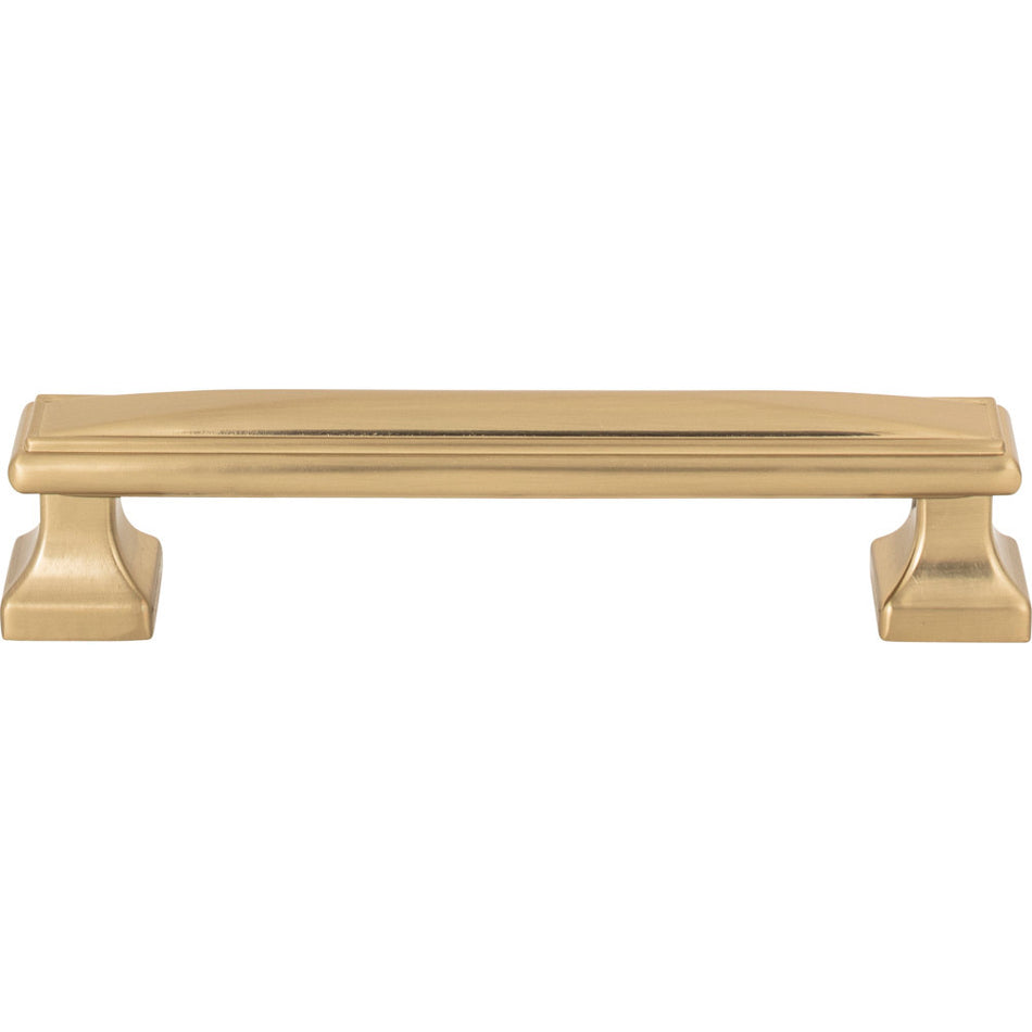 Atlas 373-WB: 5-1/16" cc Wadsworth Cabinet Pull - Warm Brass