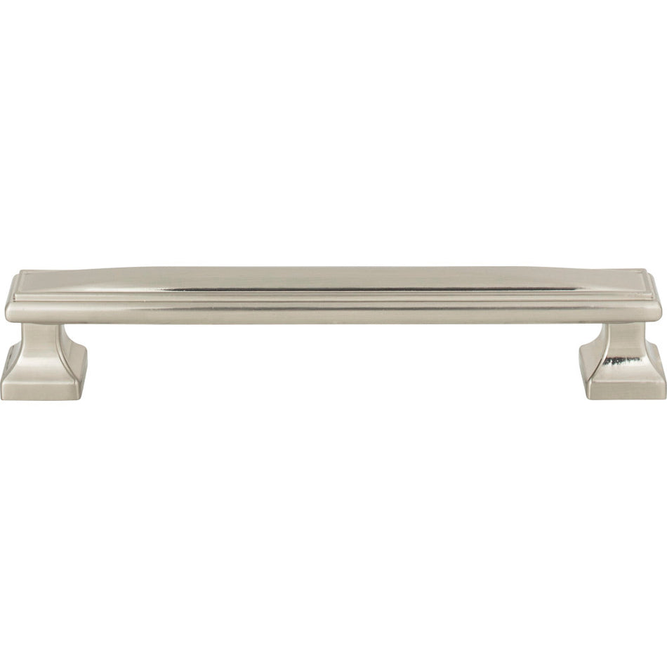 Atlas 374-BRN: 6-5/16" cc Wadsworth Cabinet Pull - Brushed Nickel