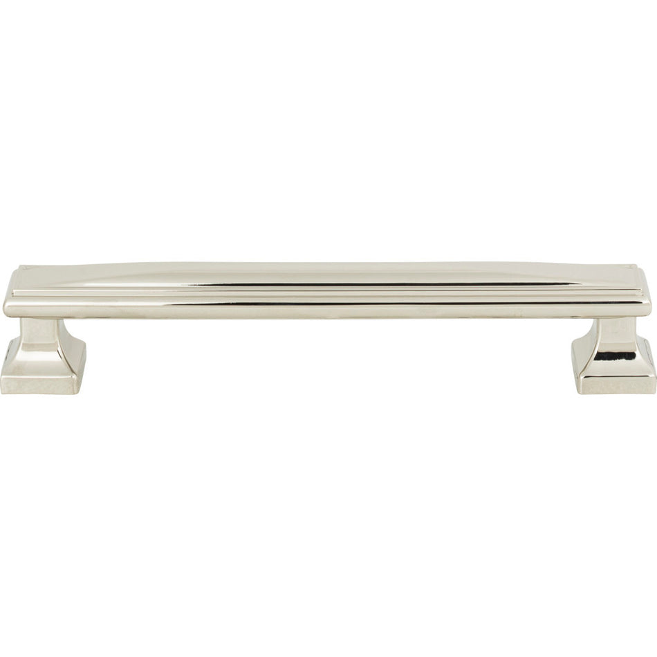 Atlas 374-PN: 6-5/16" cc Wadsworth Cabinet Pull - Polished Nickel